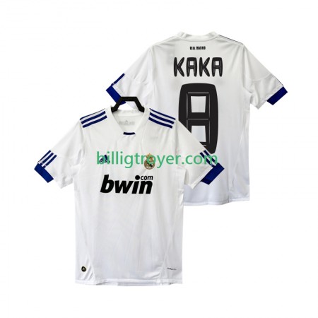 Billige Fotballdrakter Real Madrid KAKA 8 2010 2011 Retro Hjemmedraktsett Kortermet
